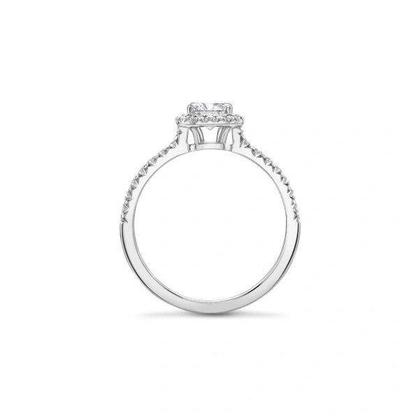 Boodles Vintage Ashoka Platinum Diamond Engagement Ring | Fine Rings | Coveti