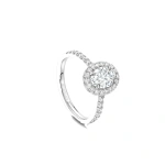 Boodles Vintage Oval Platinum Diamond Engagement Ring (1 carat) | Fine Rings | Coveti