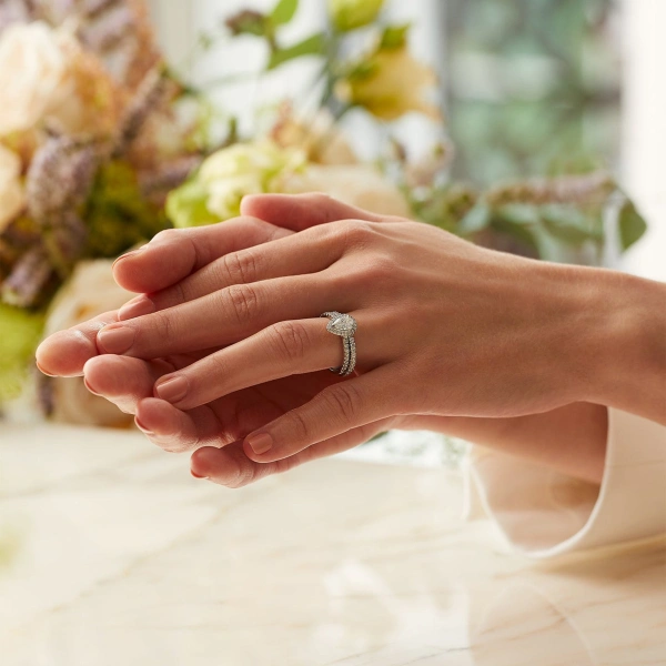 Boodles Vintage Pear Yellow Gold Diamond Engagement Ring | Fine Rings | Coveti
