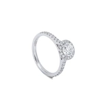 Boodles Vintage Round Platinum Diamond Engagement Ring 0.7 Carat FVS2 | Fine Rings | Coveti