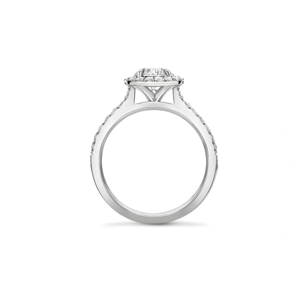 Boodles Vintage Round Platinum Diamond Engagement Ring | Fine Rings | Coveti