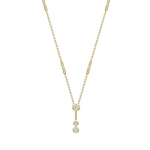 Boodles Waterfall Diamond Yellow Gold Pendant | Fine Necklaces | Coveti