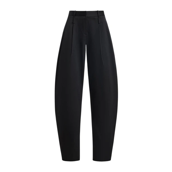 Dean Pant in Black Washed Cotton
