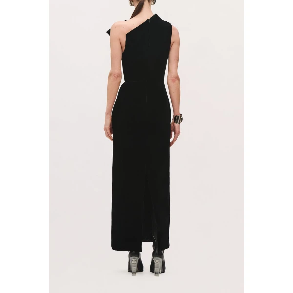 Brandon Maxwell Farren Dress in Black | Evening Gowns | Coveti
