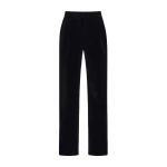 Brandon Maxwell Irving Pant in Black | Coveti