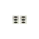 Brandon Maxwell Trove Earrings in Snowflake | Coveti