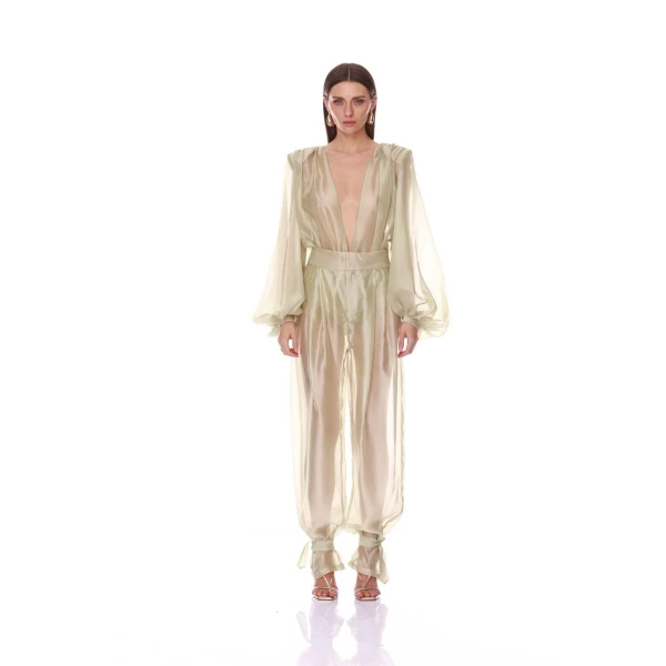 Ashanti Organza Bodysuit