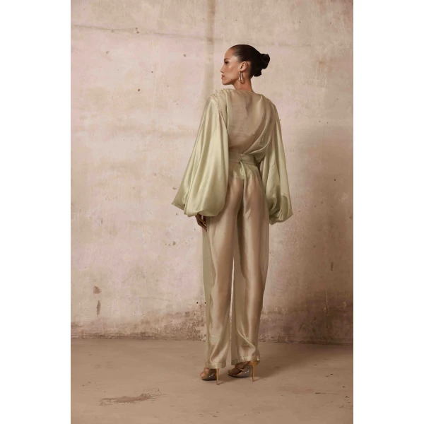 Bronx and Banco Ashanti Organza Bodysuit | Bodysuit | Coveti