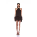 Bronx and Banco Madeline Halter Neck Mini Dress | Mini Dresses | Coveti