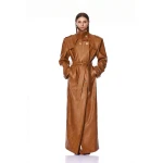 Bronx and Banco Vegan Camel Leather Trench Coat | Trench Coat | Coveti
