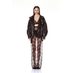 Bronx and Banco Vegan Croc Embossed Jacket | Jackets | Coveti