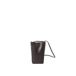 Brunello Cucinelli BC Duo phone holder in Rust Brown | Phone Cases | Coveti