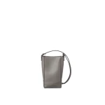 Brunello Cucinelli BC Duo phone holder in Stone Grey | Phone Cases | Coveti
