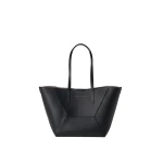 Brunello Cucinelli BC Duo small bag in calfskin with monili in Black