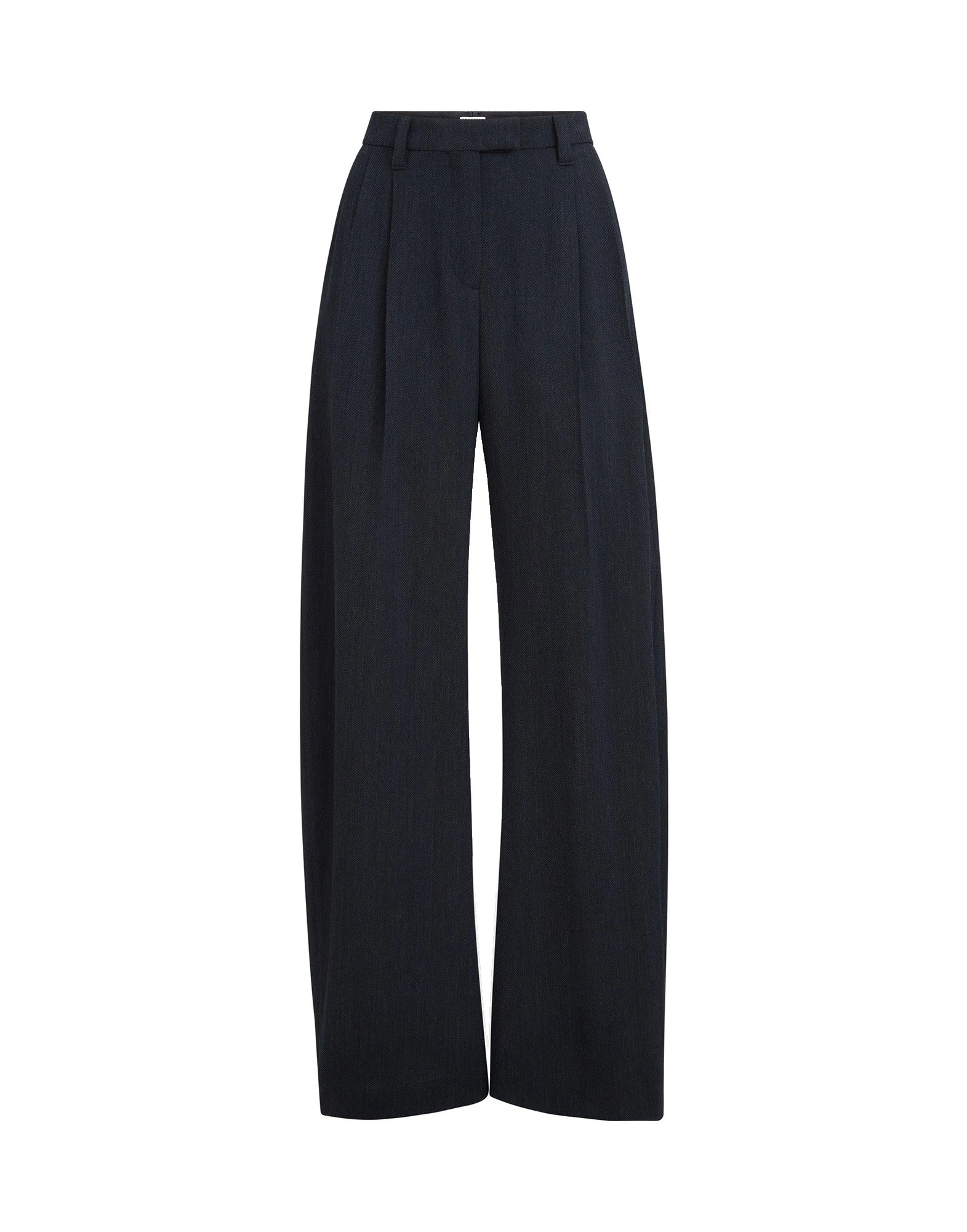 Brunello Cucinelli Barrel trousers in Navy Blue Brunello Cucinelli