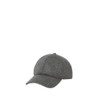 Brunello Cucinelli Baseball Cap with monili in Dark Grey | Hats | Coveti
