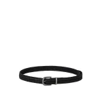 Brunello Cucinelli Braided leather belt in Black | Belts | Coveti