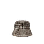Brunello Cucinelli Bucket hat with dazzling embroidery in Brown | Hats | Coveti