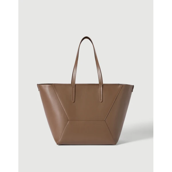 Calfskin BC Duo bag in Brown Gianduia - Image 2
