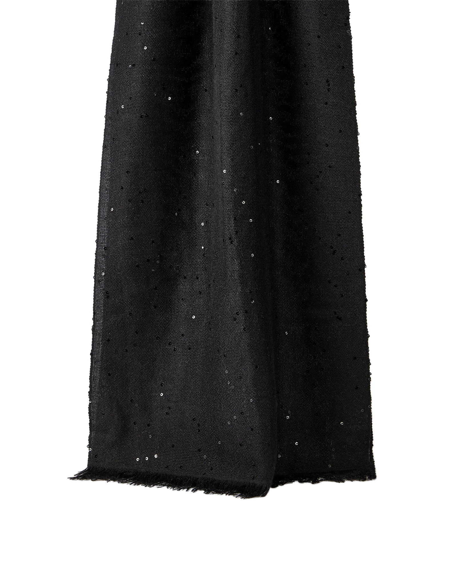 Brunello Cucinelli Cashmere and silk Diamond yarn scarf in Black Brunello Cucinelli Cashmere and silk Diamond yarn scarf in Black | Scarves | Coveti