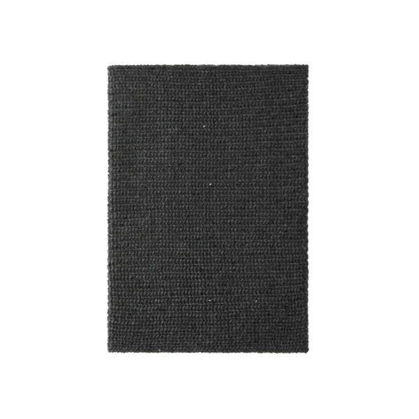 Cashmere and silk rib knit neck warmer in Lignite Grey