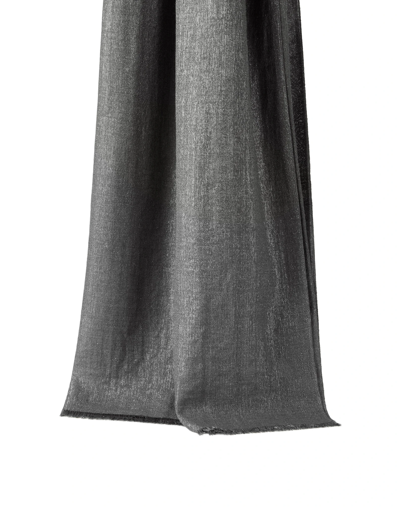 Brunello Cucinelli Cashmere and silk scarf in Lead Brunello Cucinelli Cashmere and silk scarf in Lead | Scarves | Coveti