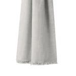Brunello Cucinelli Cashmere and silk scarf in Light Grey | Scarves | Coveti