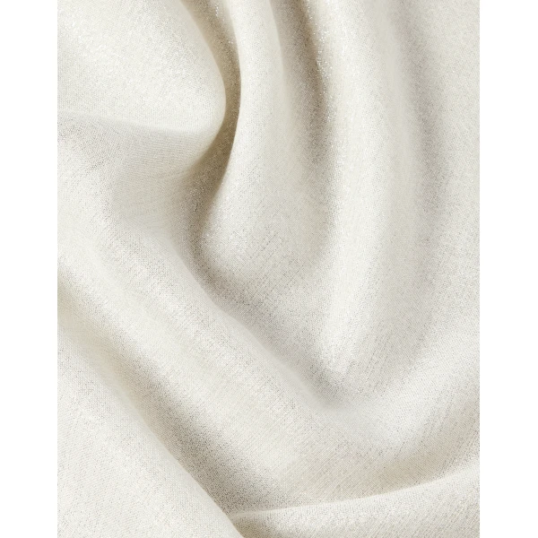 Brunello Cucinelli Cashmere and silk scarf in Panama, view 3 | Scarves | Coveti