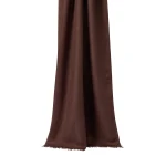 Brunello Cucinelli Cashmere and silk scarf in Pine Cone Brown | Scarves | Coveti