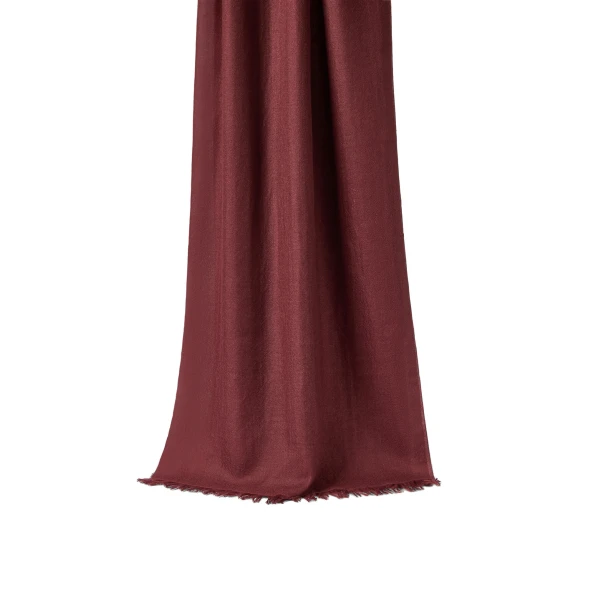 Brunello Cucinelli Cashmere and silk scarf in Red | Scarves | Coveti