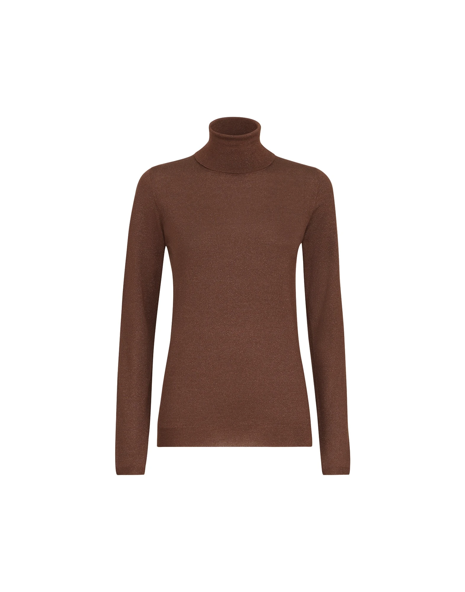 Brunello Cucinelli Cashmere and silk turtleneck sweater in Brown Brunello Cucinelli