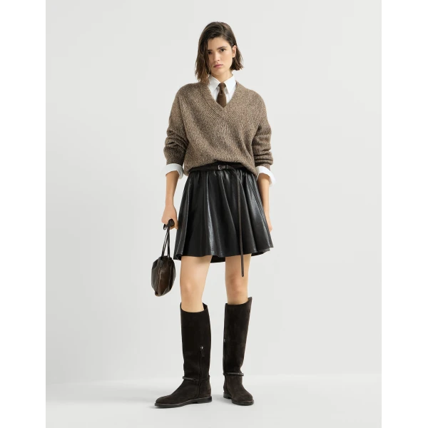 Cashmere cardigan in Brown - Image 6