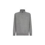Brunello Cucinelli Cashmere jersey sweater in Stone Grey | Knitwear | Coveti
