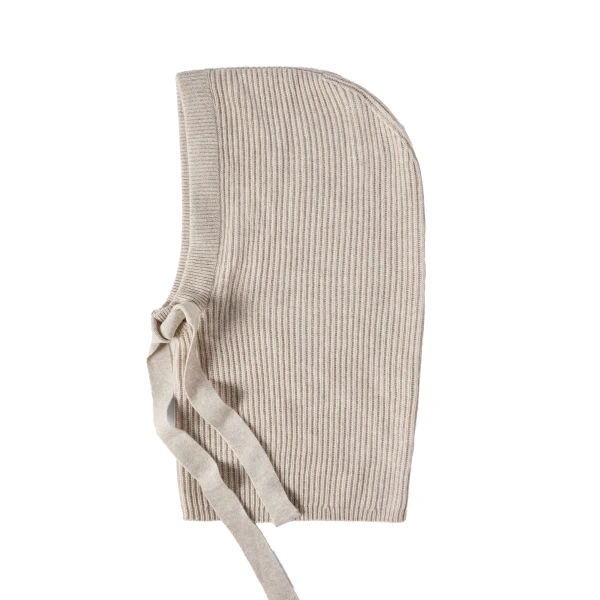 Brunello Cucinelli Cashmere knit balaclava in Panama | Hats | Coveti