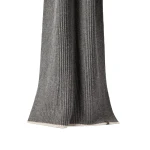 Brunello Cucinelli Cashmere knit scarf in Lead | Scarves | Coveti