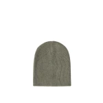 Brunello Cucinelli Cashmere rib knit beanie in Origano | Hats | Coveti
