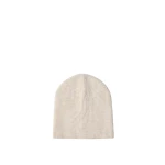 Brunello Cucinelli Cashmere rib knit beanie in Oyster | Hats | Coveti