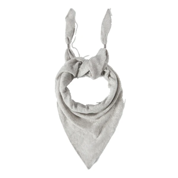 Brunello Cucinelli Cashmere scarf in Light Grey | Scarves | Coveti