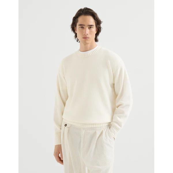 Brunello Cucinelli Cashmere sweater in Panama, view 2 | Knitwear | Coveti