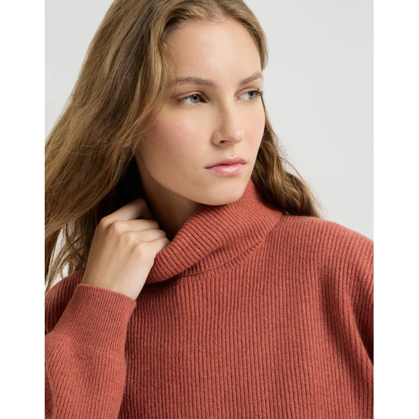 Beige Knitwear