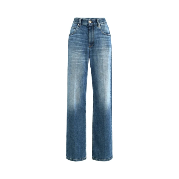 Contemporary Loose trousers in Denim