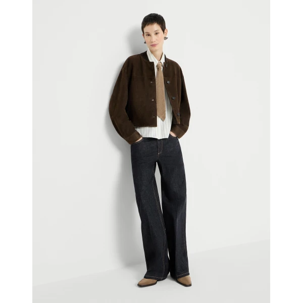 Contemporary trousers in Dark Denim - Image 5
