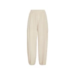 Brunello Cucinelli Corduroy baggy cargo trousers in Beige | Pants | Coveti