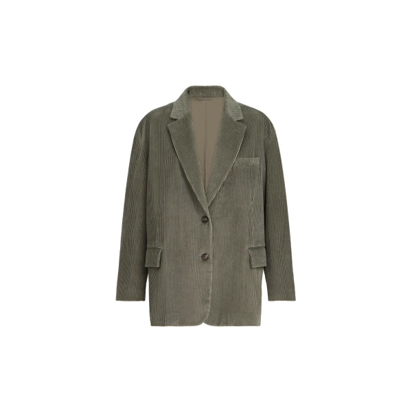 Corduroy blazer in Origano