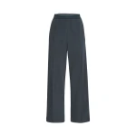 Brunello Cucinelli Cotton smooth French terry track trousers in Navy Blue