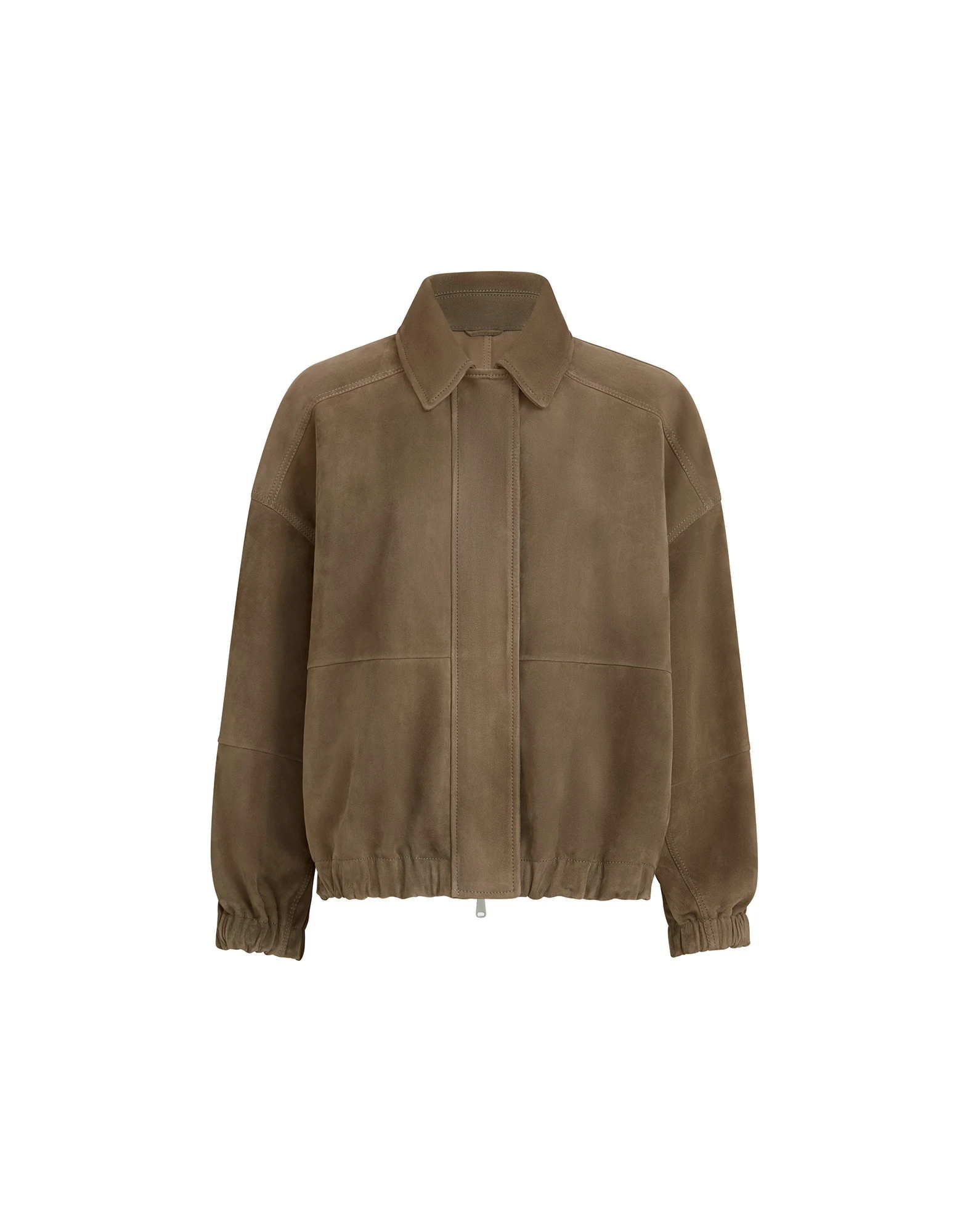 Brunello Cucinelli Couture suede jacket in Origano | Buy Jackets at Coveti Brunello Cucinelli Couture suede jacket in Origano