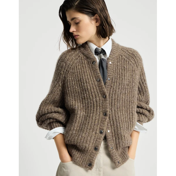 Dazzling cardigan in Brown - Image 5