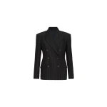 Brunello Cucinelli Dazzling chalk stripe blazer in Cobalt