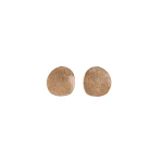 Brunello Cucinelli Disc Shimmer Earrings in Gold | Earrings | Coveti