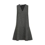 Brunello Cucinelli Donegal mini dress in Anthracite